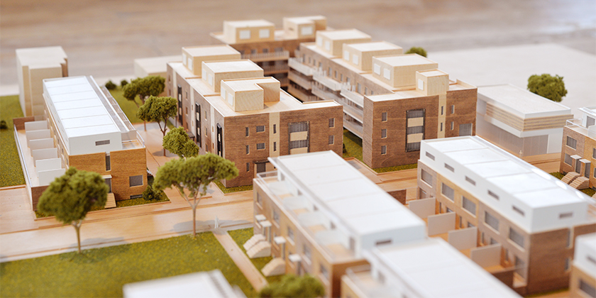 Jenkins Neighborhood Model - Facade details
